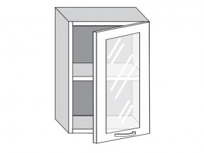 1.50.3 Шкаф настенный (h=720) на 500мм с 1-ой стекл. дверцей в Чебаркуле - chebarkul.mebel74.com | фото