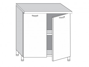 2.80.2 Шкаф-стол на 800мм с 2-мя дверцами в Чебаркуле - chebarkul.mebel74.com | фото
