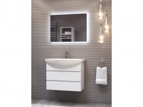 Комплект мебели в ванную Wing 600-0-2 подвесной белый в Чебаркуле - chebarkul.mebel74.com | фото