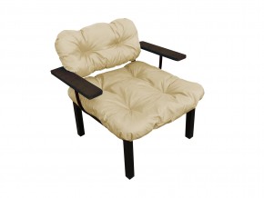 Кресло Дачное бежевая подушка в Чебаркуле - chebarkul.mebel74.com | фото 1