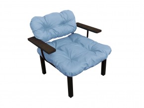 Кресло Дачное серая подушка в Чебаркуле - chebarkul.mebel74.com | фото