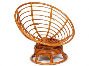 Кресло-качалка Papasan w 23/01 B с подушкой Cognac, флок Олива в Чебаркуле - chebarkul.mebel74.com | фото 4