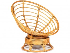 Кресло-качалка Papasan w 23/01 B с подушкой Honey, ткань Оранжевый в Чебаркуле - chebarkul.mebel74.com | фото 2