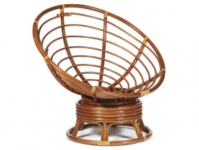 Кресло-качалка Papasan w 23/01 B с подушкой Pecan, ткань Оранжевый в Чебаркуле - chebarkul.mebel74.com | фото 2