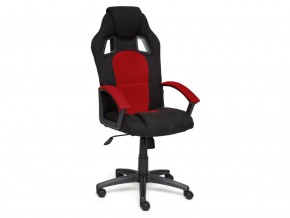 Кресло компьютерное Driver ткань черный/красный в Чебаркуле - chebarkul.mebel74.com | фото