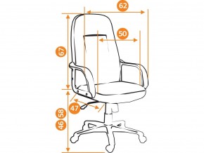 Кресло офисное Leader ткань бордо 2604 в Чебаркуле - chebarkul.mebel74.com | фото 2