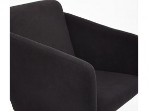 Кресло офисное Milan хром флок черный в Чебаркуле - chebarkul.mebel74.com | фото 4