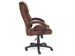 Кресло офисное Oreon флок коричневый в Чебаркуле - chebarkul.mebel74.com | фото 3