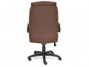 Кресло офисное Oreon флок коричневый в Чебаркуле - chebarkul.mebel74.com | фото 4