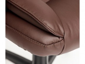 Кресло офисное Oreon кожзам коричневый 36-36 в Чебаркуле - chebarkul.mebel74.com | фото 4