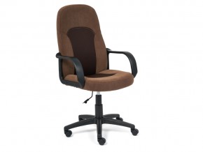 Кресло офисное Parma флок коричневый в Чебаркуле - chebarkul.mebel74.com | фото 1
