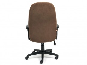 Кресло офисное СН747 флок коричневый в Чебаркуле - chebarkul.mebel74.com | фото 4