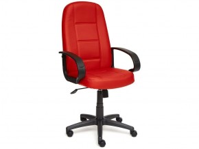Кресло офисное СН747 кожзам красный в Чебаркуле - chebarkul.mebel74.com | фото 1