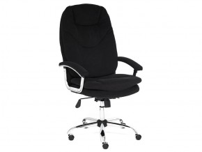 Кресло офисное Softy lux флок черный в Чебаркуле - chebarkul.mebel74.com | фото 1