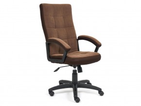 Кресло офисное Trendy флок коричневый в Чебаркуле - chebarkul.mebel74.com | фото