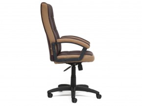 Кресло офисное Trendy кожзам коричневый в Чебаркуле - chebarkul.mebel74.com | фото 3