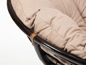 Кресло Papasan 23/01 W с подушкой Antique brown, экошерсть Коричневый в Чебаркуле - chebarkul.mebel74.com | фото 4