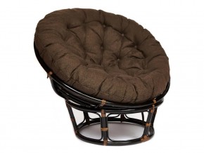 Кресло Papasan 23/01 W с подушкой Antique brown, ткань Коричневый в Чебаркуле - chebarkul.mebel74.com | фото