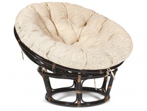 Кресло Papasan 23/01 W с подушкой Antique brown, ткань Старт в Чебаркуле - chebarkul.mebel74.com | фото