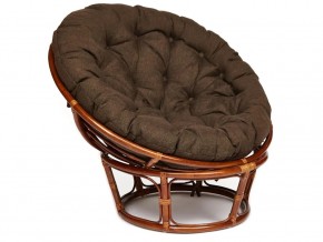 Кресло Papasan 23/01 W с подушкой Pecan, ткань Коричневый в Чебаркуле - chebarkul.mebel74.com | фото