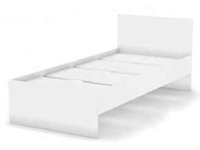 Кровать 900 Лофт белая в Чебаркуле - chebarkul.mebel74.com | фото