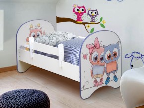 Кровать детская с фотопечатью без ящика Совята 700*1400 в Чебаркуле - chebarkul.mebel74.com | фото