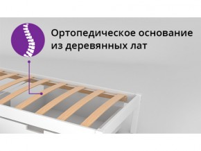 Кровать-домик мягкий Svogen с бортиком дерево-белый в Чебаркуле - chebarkul.mebel74.com | фото 2