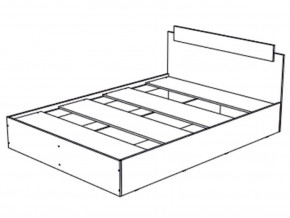 Кровать Эко 1600 ясень шимо в Чебаркуле - chebarkul.mebel74.com | фото 2