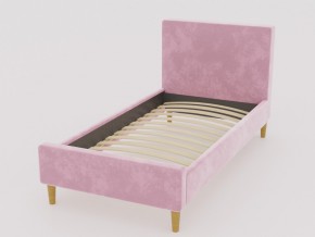 Кровать Линси 900 розовый в Чебаркуле - chebarkul.mebel74.com | фото 1