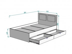 Кровать Ольга L45 ширина 1200 в Чебаркуле - chebarkul.mebel74.com | фото 3