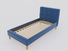 Кровать Пайли 900 синий в Чебаркуле - chebarkul.mebel74.com | фото