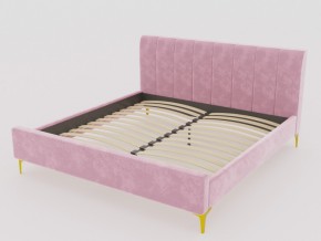 Кровать Рошаль 1400 розовый в Чебаркуле - chebarkul.mebel74.com | фото