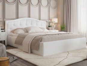 Кровать Стелла 1600 белая подъемная в Чебаркуле - chebarkul.mebel74.com | фото 3