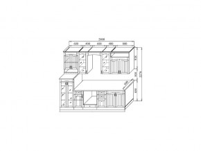 Кухня Кантри 2800 мм в Чебаркуле - chebarkul.mebel74.com | фото 2