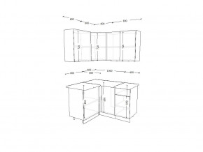 Кухонный гарнитур 25 Лофт 1200х1400 мм в Чебаркуле - chebarkul.mebel74.com | фото 2