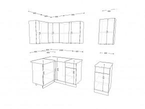 Кухонный гарнитур 29  Лофт 1200х1800 мм в Чебаркуле - chebarkul.mebel74.com | фото 2