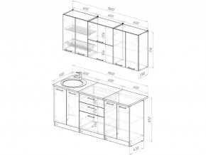 Кухонный гарнитур Антика макси 2 1800 мм в Чебаркуле - chebarkul.mebel74.com | фото 6