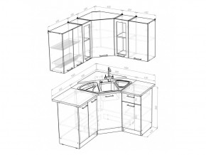 Кухонный гарнитур Лариса оптима 2 1500х1300 мм в Чебаркуле - chebarkul.mebel74.com | фото 5