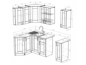 Кухонный гарнитур Ника литл 1500х1300 мм в Чебаркуле - chebarkul.mebel74.com | фото 5