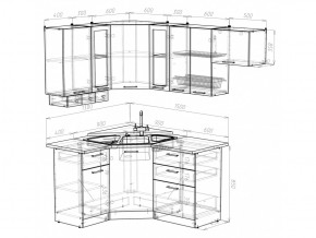 Кухонный гарнитур Симона литл 1300х2000 мм в Чебаркуле - chebarkul.mebel74.com | фото 6