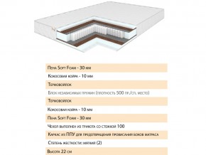 Матрас Шалла 160х200 в Чебаркуле - chebarkul.mebel74.com | фото 2