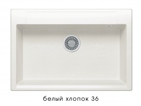 Мойка гранитная Argo-760 Белый хлопок 36 в Чебаркуле - chebarkul.mebel74.com | фото 1