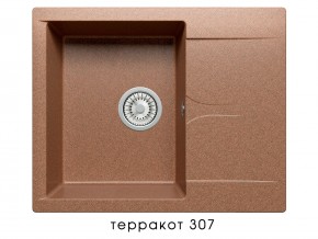 Мойка гранитная Gals-620 Терракот 307 в Чебаркуле - chebarkul.mebel74.com | фото