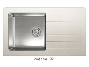 Мойка комбинированная Tolero twist TTS-860 Сафари 102 в Чебаркуле - chebarkul.mebel74.com | фото 1