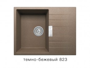 Мойка кварцевая Tolero Loft TL-650 Темно-бежевый 823 в Чебаркуле - chebarkul.mebel74.com | фото 1