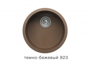 Мойка кварцевая Tolero R-104 Темно-бежевый 823 в Чебаркуле - chebarkul.mebel74.com | фото