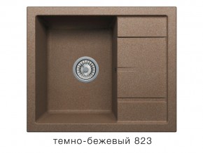 Мойка кварцевая Tolero R-107 Темно-бежевый 823 в Чебаркуле - chebarkul.mebel74.com | фото 1