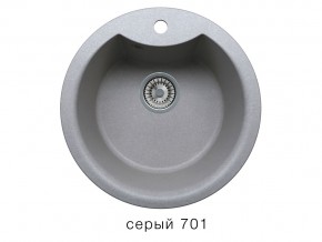 Мойка кварцевая Tolero R-108E Серый 701 в Чебаркуле - chebarkul.mebel74.com | фото 1