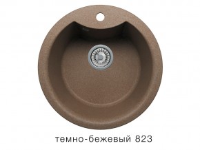 Мойка кварцевая Tolero R-108E Темно-бежевый 823 в Чебаркуле - chebarkul.mebel74.com | фото 1