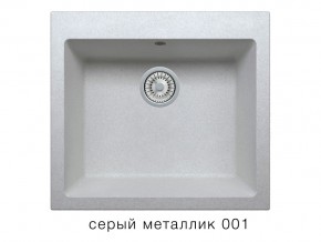 Мойка кварцевая Tolero R-111 Серый металлик 001 в Чебаркуле - chebarkul.mebel74.com | фото 1